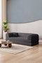 Atelier Del Sofa Legom Eco - Sofá-Cama de 3 Plazas Antracita